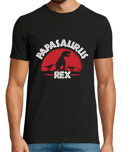 Image of papasaurus daddy t-rex dinosaur dad