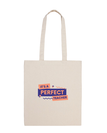 Image of tote-bag its a perfect teacher