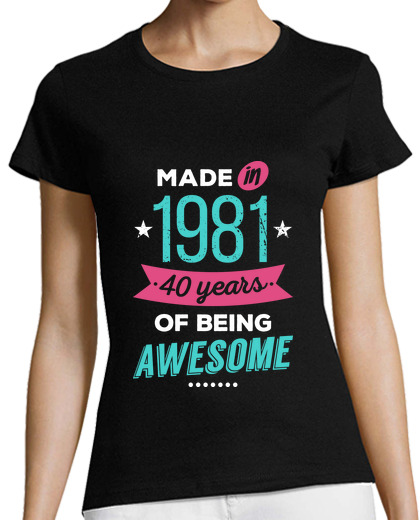 Image of made in 1981 40 years of being awesome