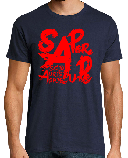 Image of sapere aude red