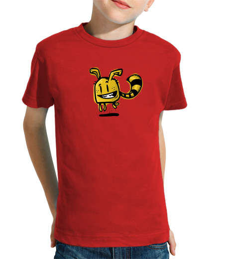 T-shirt bambino manica corta bug