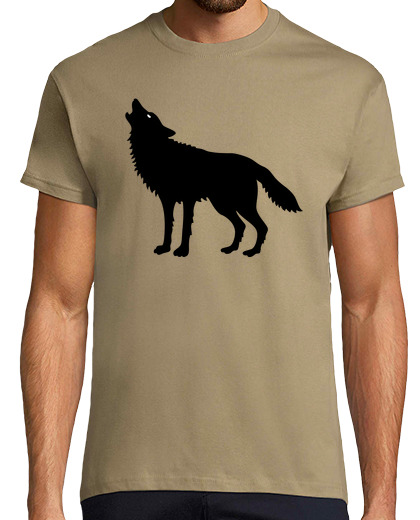 Image of Howling Wolf - Silhouette