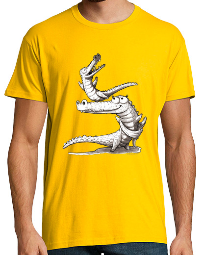 Image of cute crocodile family illustration