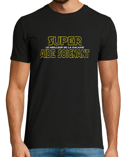 Camiseta Hombre Manga Corta super cuidador laTostadora