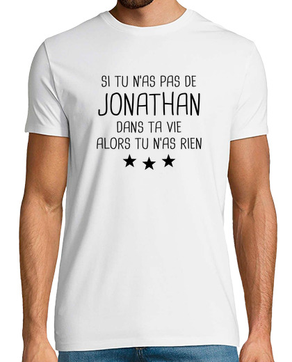 Camiseta Hombre Manga Corta jonathan regalo humor laTostadora