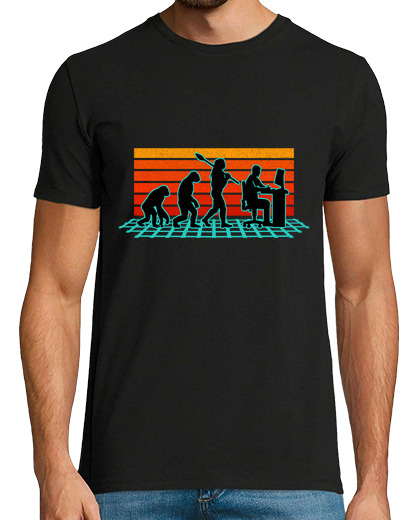 Camiseta Hombre Manga Corta Evolución Del Diseñador Gráfico Artista Creativo Diseño laTostadora