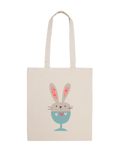 Bolsa De Tela Bolsa Bunny cup (modelo 1) laTostadora