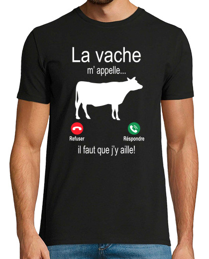 Image of the cow calls me i must go there phone screen funny gift for those who love cows