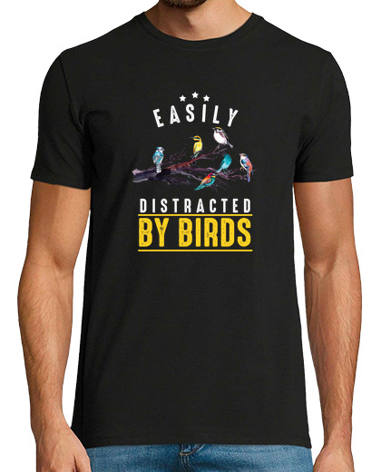 Image of Easily Distracted By Birds Birding BirdWatching Birders Wildlife Gifts