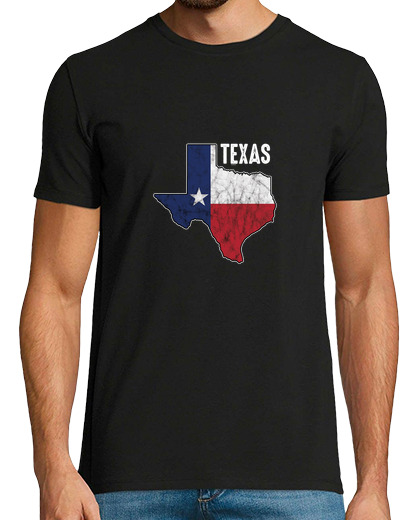 Image of Texas Flag Map United States Of America American Patriotic