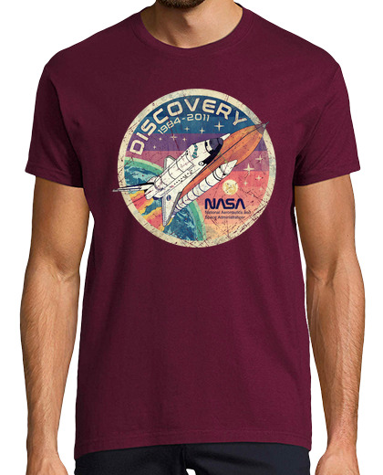 Image of discovery 1984-2011 vintage emblem