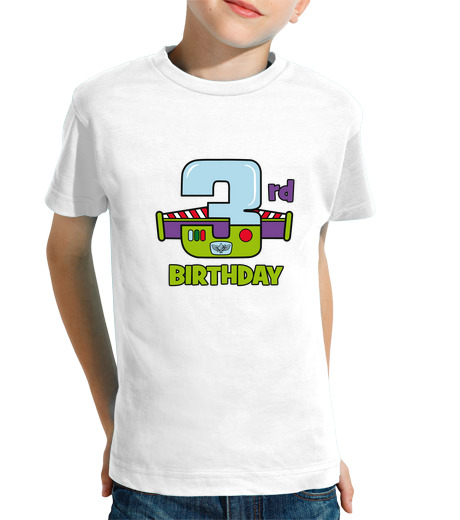 Tee Shirt Pour Enfant Manche Courte 3e day naissance