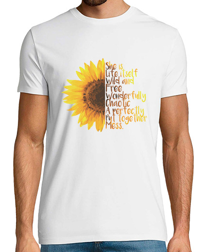 Image of sunflower she is life itself wild and freewonderfu