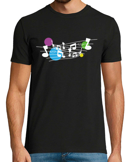 Camiseta Hombre Manga Corta Music 02 laTostadora