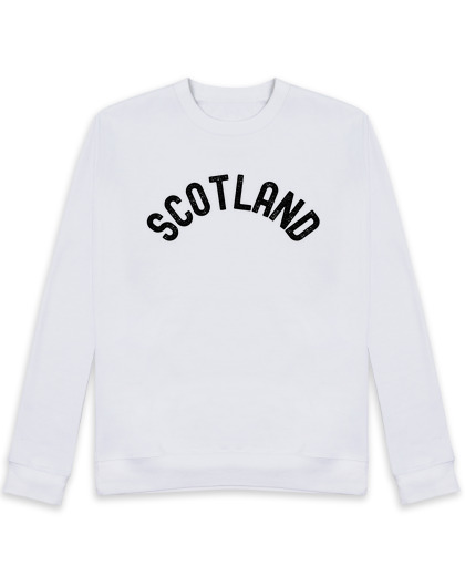 Sweat Unisexe Scotland Grunge Distressed Style