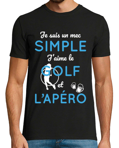 Image of golf - single guy loves golf and aperit
