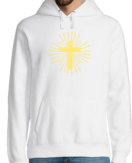 Sweat-shirt À Capuche Pour Homme Croix de Jèsus