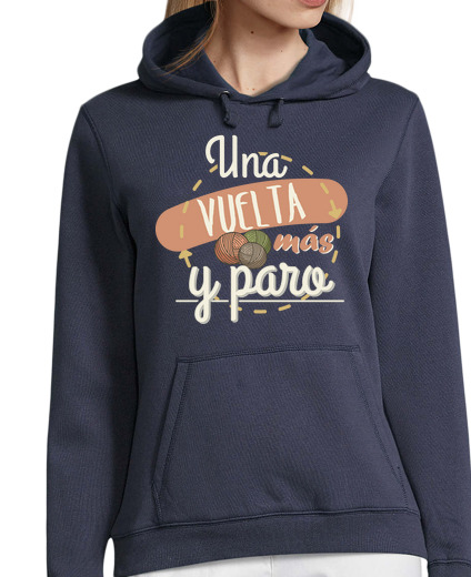 Sweat-shirt À Capuche Pour Femme un tour de plus et arrêtez