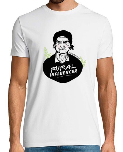 Camiseta Hombre Manga Corta RURAL INFLUENCER laTostadora