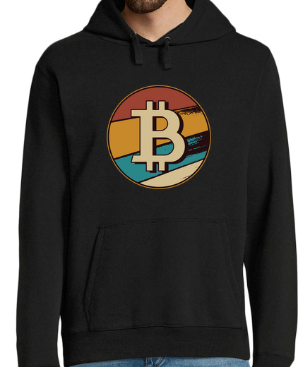 Sweat-shirt À Capuche Pour Homme symbole bitcoin chemise bitcoin crypto