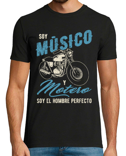 Image of musician and biker