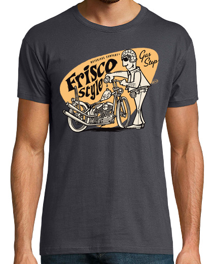 Camiseta Hombre Manga Corta estilo frisco laTostadora