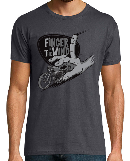 Image of finger in the wind