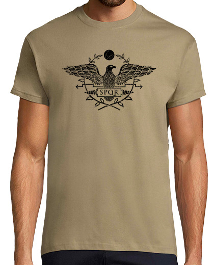 Image of roman eagle emblem - dark vintage
