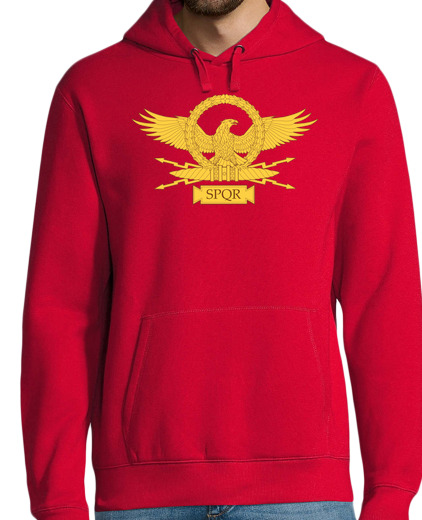 Sweat-shirt À Capuche Pour Homme v2 aigle romaine