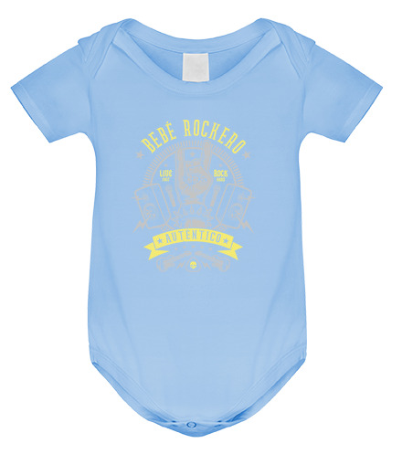 Camiseta niños Bebé Rockero