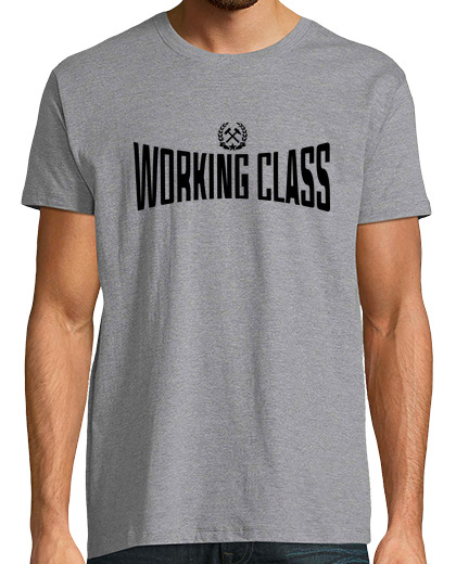 Image of t shirt h - working class hammers star black