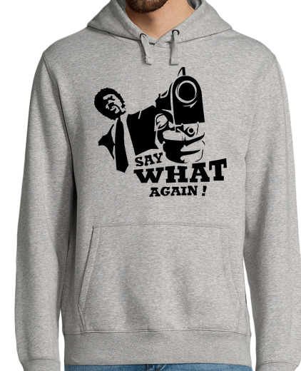 Sweat-shirt À Capuche Pour Homme dire quoi encore - pulp fiction