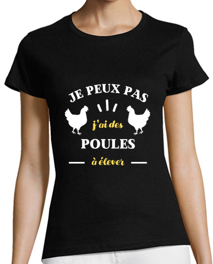 Image of I can39t I have chicken farmer humor