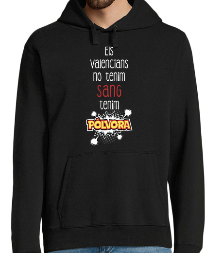 Sweat-shirt À Capuche Pour Homme la poudre à canon valenciens