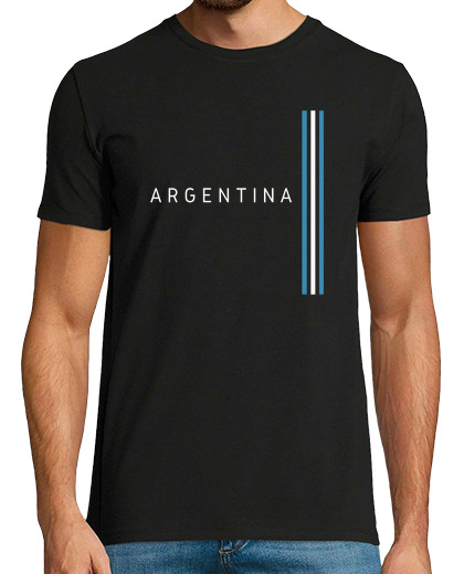 Image of argentina flag man, retro style, black and white
