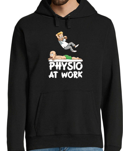 Sweat-shirt À Capuche Pour Homme Wrestling physiotherapist Physio at Work