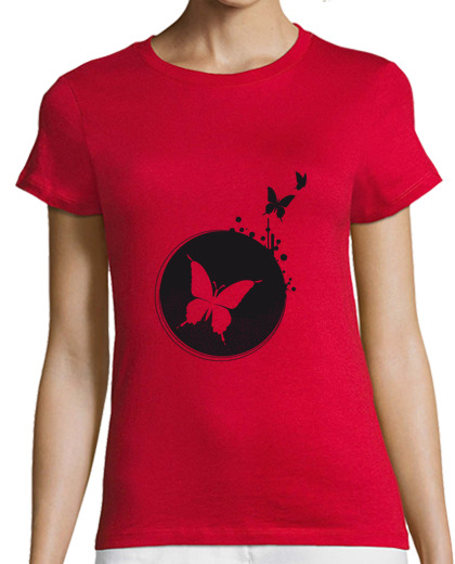 Image of papillon noir transparent