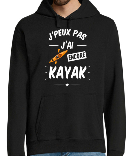 Sweat-shirt À Capuche Pour Homme J peux pas j ai kayak