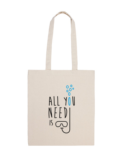 Bolsa De Tela BOLSA ALL YOU NEED BUCEO FEMENINO laTostadora