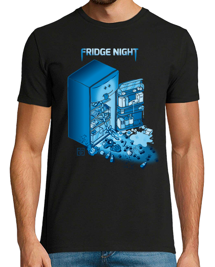 Image of fridge night