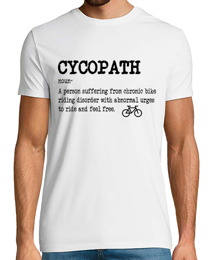 Image of cycopath funny cycling bicycle rider