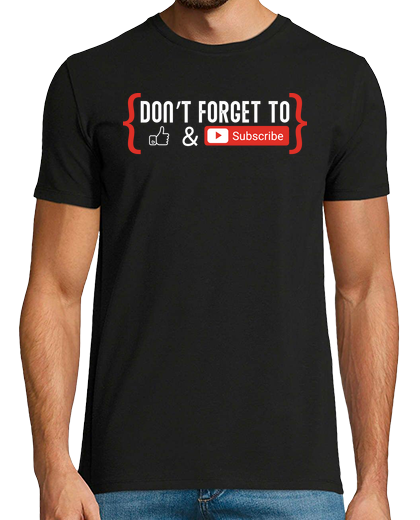 Image of dont forget to subscribe video creator gaming editor professional saying tee shirt gift hilarious ap