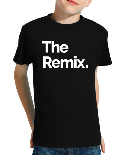 T-shirt bambino manica corta il remix