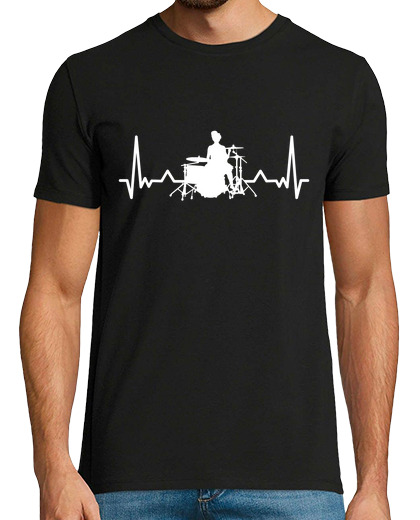 Image of drums drummer heartbeat funny gift