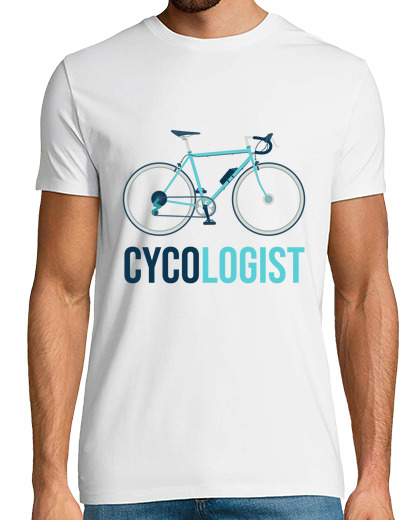 Image of cycologist funny cycling gift cyclist
