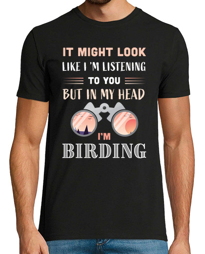 Image of but in my head im birding bird gift