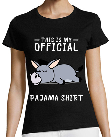 Image of donkey sleep shirt pajamas