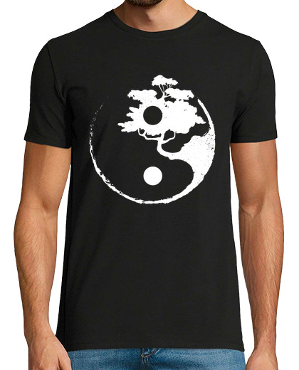 Image of ying yang bonsai tree japanese zen gift