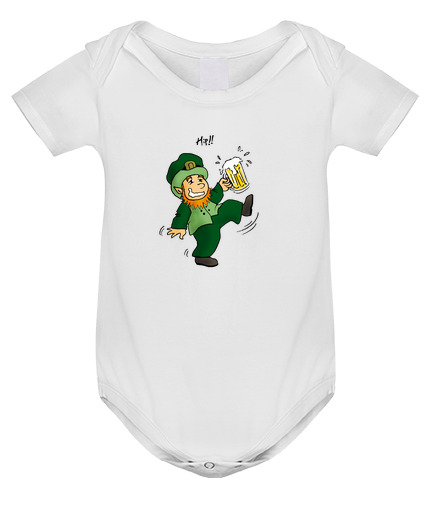 Body Bebé Leprechaun borracho san patricio laTostadora