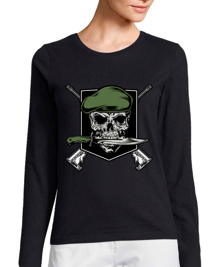 Image of soldier skull army emblem